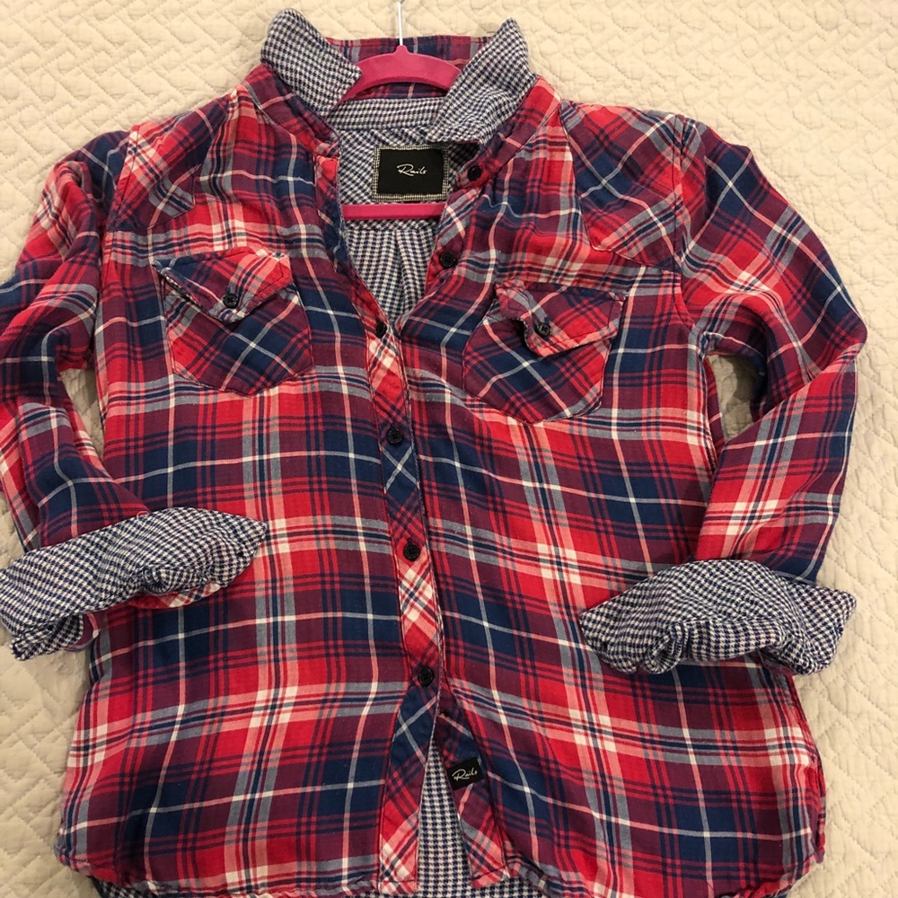 Rails plaid shirt purchased from Nordstrom